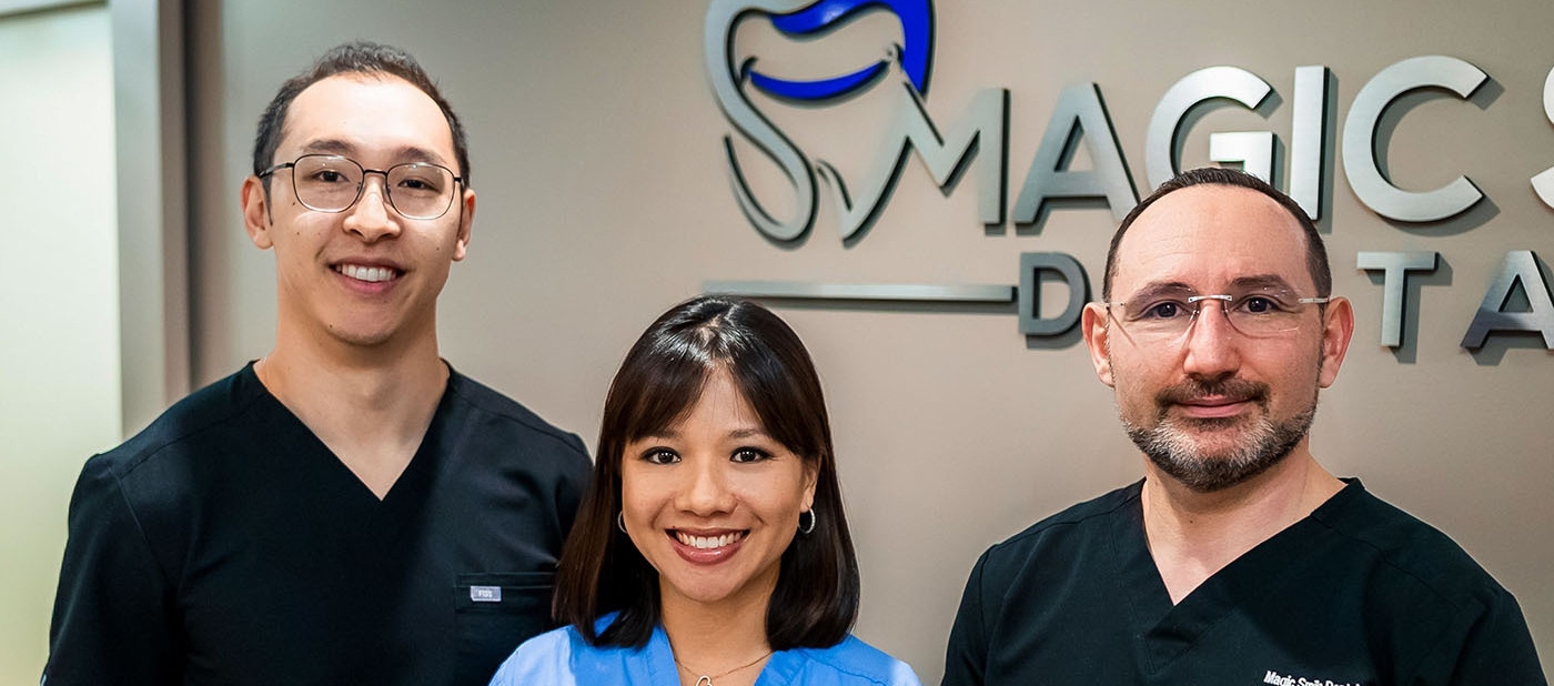 staff smiling together